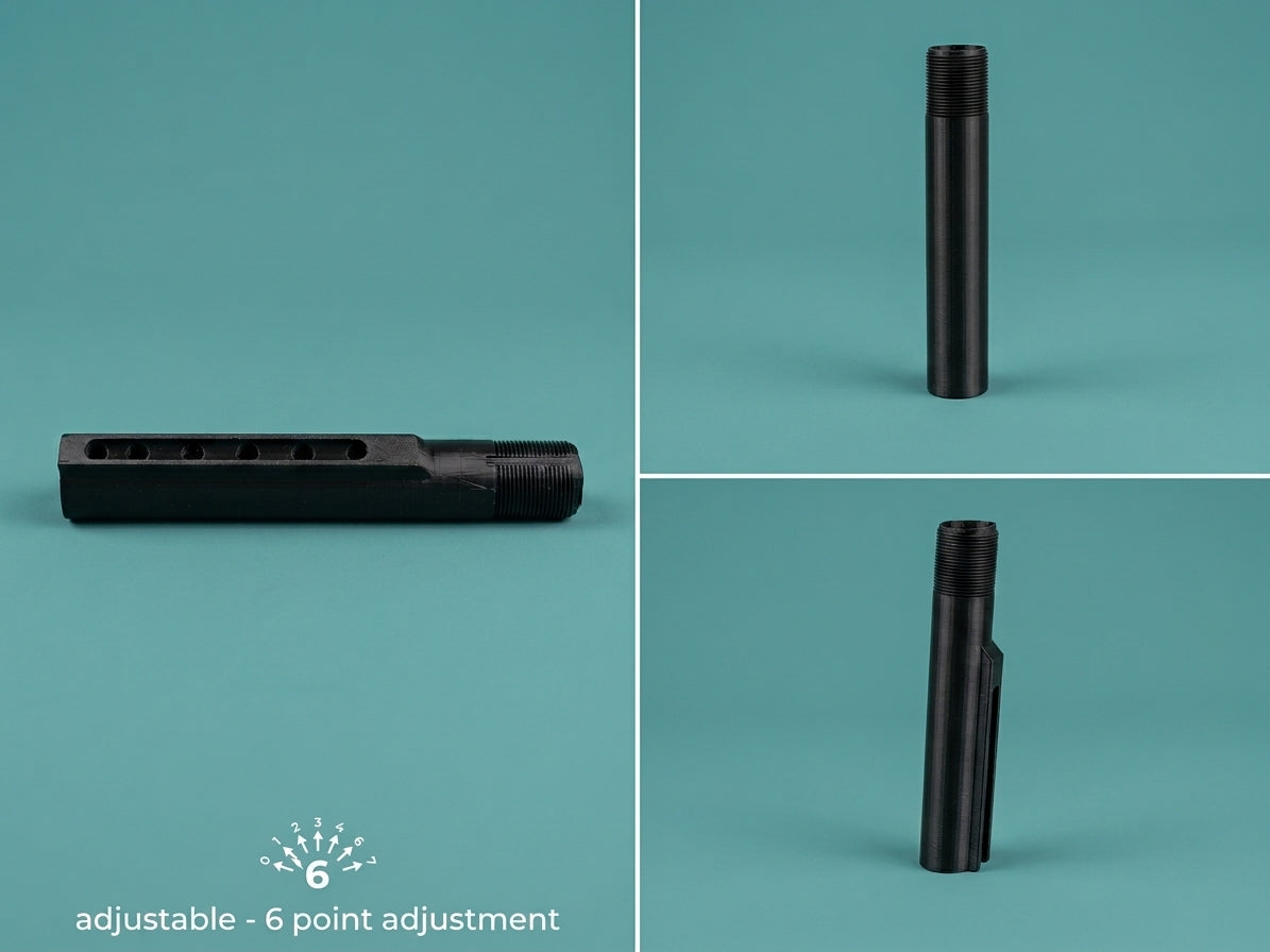 Buffer Tube Set — 6 point adjusting