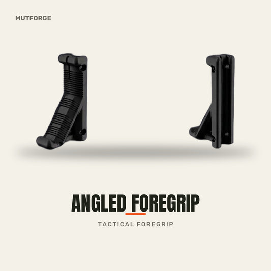 Tactical angled fore-grip - 3D-printed by MUTFORGE