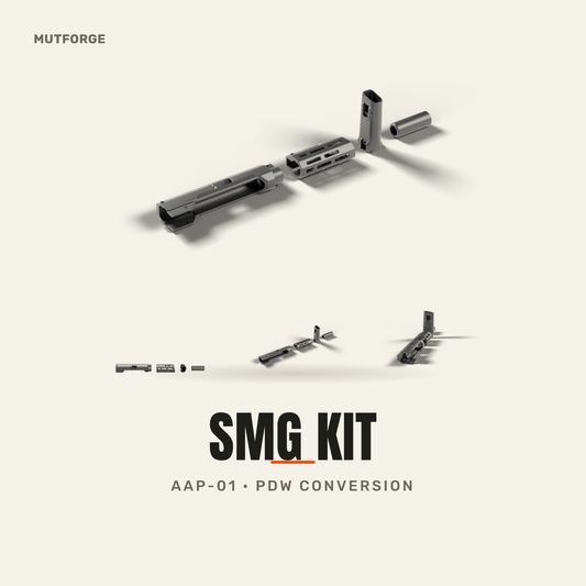 AAP-01 SMG Conversion Kit, 3D printed by MUTFORGE