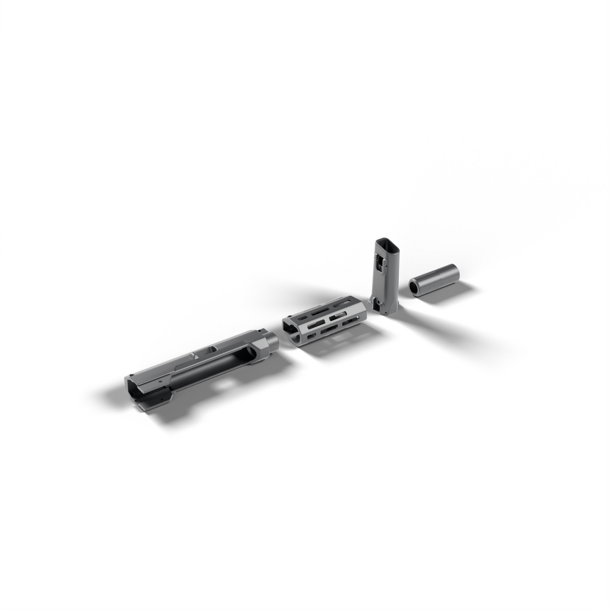 AAP-01 SMG Conversion Kit, angled view