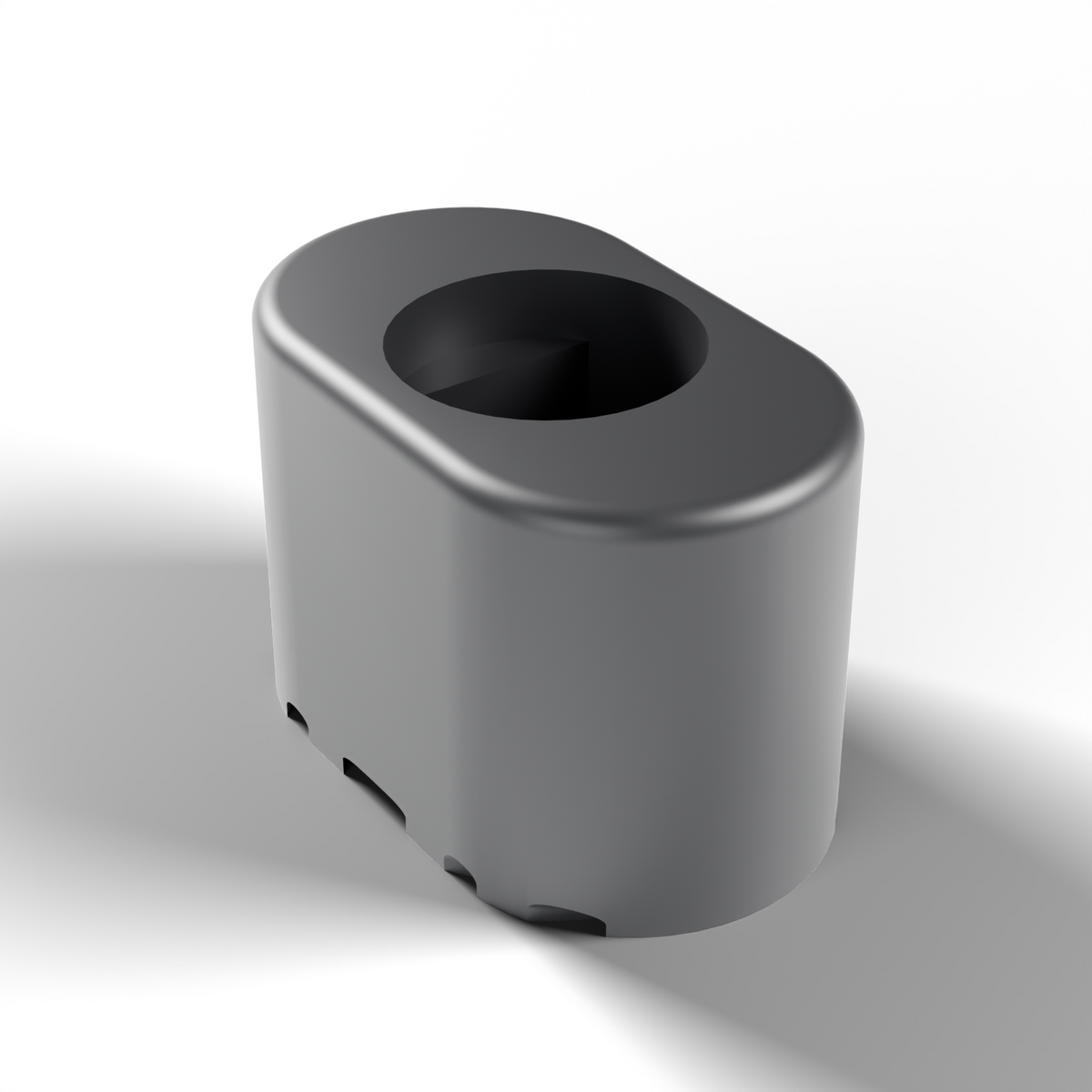 M4 Extended Mag Catch, angled view
