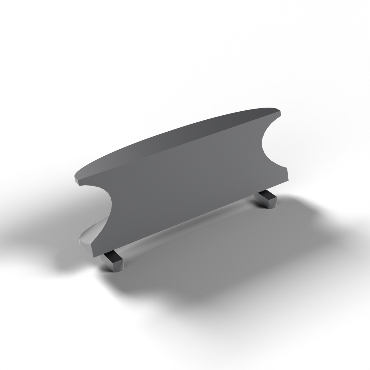 SKADIS headphone hanger, angled view