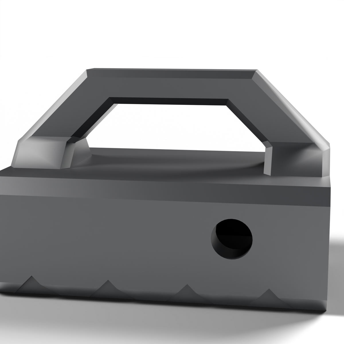 Picatinny sling mount, side profile