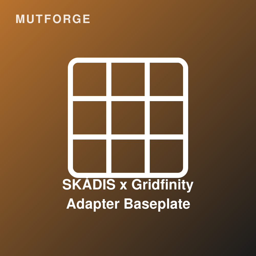 SKÅDIS Gridfinity Slider Drawer